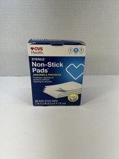 CVS Sterile Non-stick Pads-25 Count-2 x 3 Inch Cushions, Absorbs,  Protects  