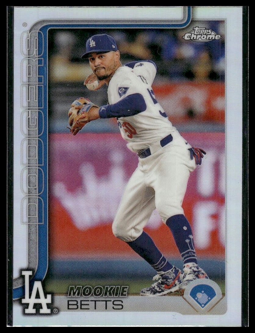 2025 Topps Chrome #50 Mookie Betts Refractors