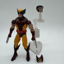 Marvel Legends Retro Card Brown Costume Suit Wolverine X-Men