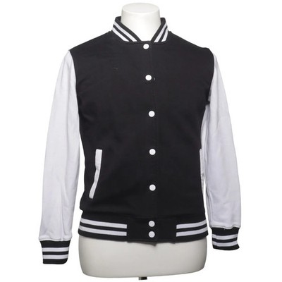 Urban Classics, Collegejacke, Herren, Größe: L, Schwarz/Weiß #Am1