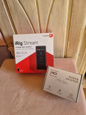 IK Multimedia iRig Stream  Audio-Interface - USB Interface Mit 5V Adapter 