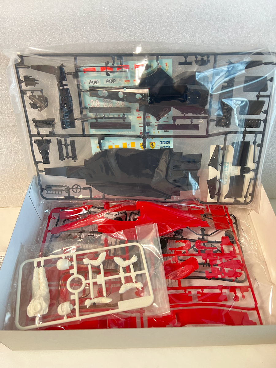 Tamiya 1/20 Ferrari F189 Portuguese GP Late No Marl-boro Decal