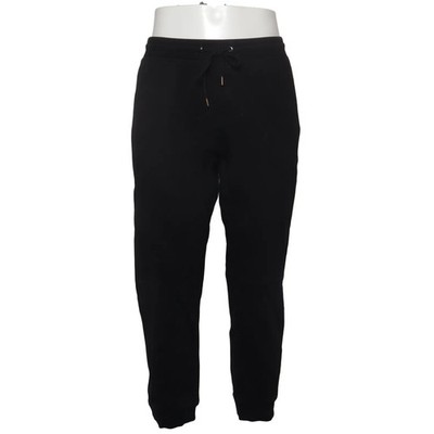 H&M, Jogginghose, Größe: XXL, model: tapered fit, Schwarz, Einfarbig #eQD