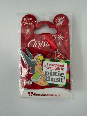DLP - Tinker Bell - Wrapped Your Gift In Pixie Dust Christmas 2016 Disney Pin B