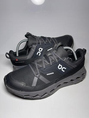 On Cloud Horizon Waterproof Athletic Shoes Black Eclipse Women s Size 10.5