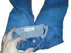 7P 18M LEVIS 514 Straight Blue Jeans w/ Soft Ribbed Waist Pull on Style Red Tab — photo 1