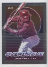 2021 Panini Chronicles Overdrive Javier Baez #1 0qi3