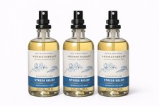 3 Bath  Body Works Aromatherapy Stress Relief Eucalyptus  Tea Mist 5.3 oz