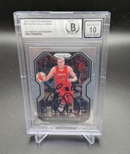 Elena Delle Donne Panini Prizm WNBA Mystics HOF Autographed Beckett Card COA