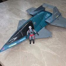 GI Joe Cobra Hurricane VTOL With Vapor Pilot  H23  Vintage 1990-INCOMPLETE