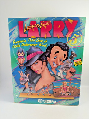 LEISURE SUIT LARRY 5: Passionate / Big Box PC / Sierra / 3,5'' Floppy