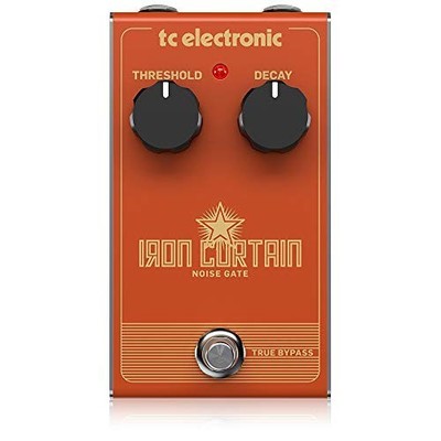 TC Electronic IRON CARDAIN NOISE GATE Ultra Fast and Efficient Noise Gate with