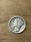 1924 Mercury Dime VG