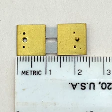 NOS CLOCK SUSPENSION SPRING #515, 11mm / 24.5mm, Hole to Pin 18mm