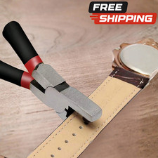Leather Hole Punch Tool Belt Watch Band Strap Carbon Steel Puncher Handbags DIY