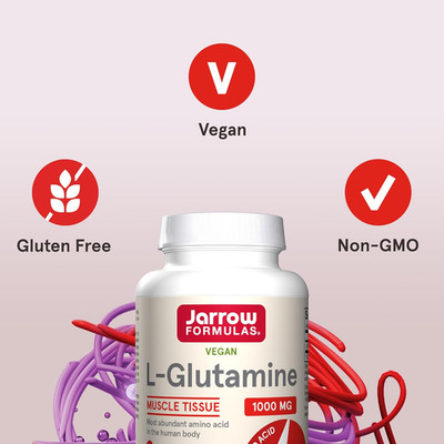 L-Glutamine 1000 Mg, Dietary Supplement for Muscle Tissue, Multifunctional Am...