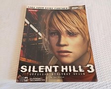 Silent Hill 3 Official Strategy Guide BradyGames 2003 PS2 Konami NO POSTER RARE