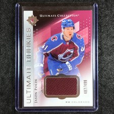 2024-25 Ultimate Hockey JASON POLIN Base Rookies Jersey Relic 487/499 #178