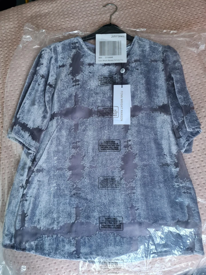 John Lewis Fenn Wright Manson Grey Belinda Top - Image 2 of 4