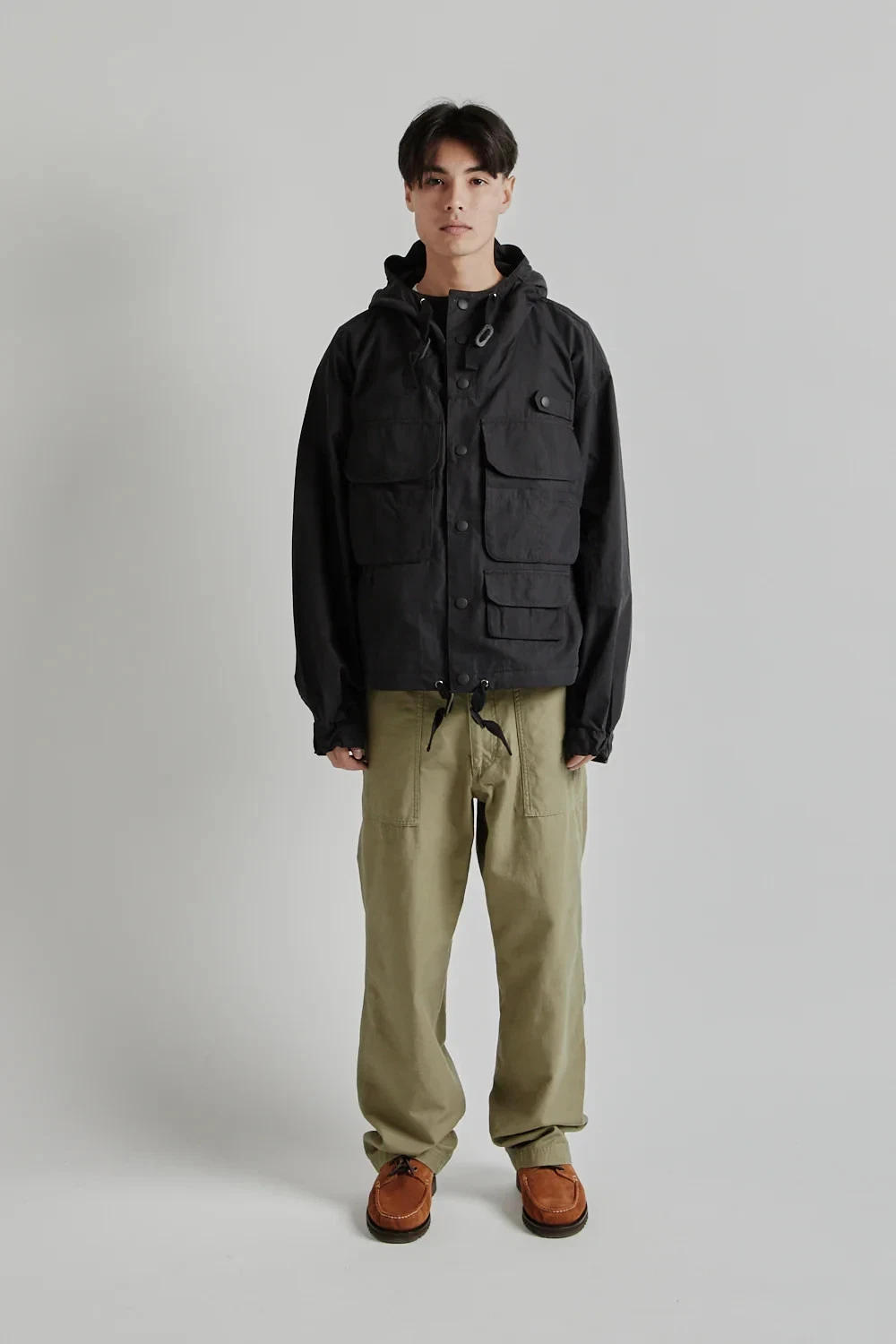 frizmworks wading hooded parka black small