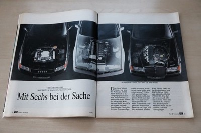 Auto Motor Sport AMS 02/1991 Audi 100 2.8 E mit 174PS besser als...?