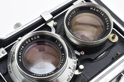 Exc+5] Mamiya C22 Pro TLR Film Camera Sekor 105mm f/3.5 Lens From