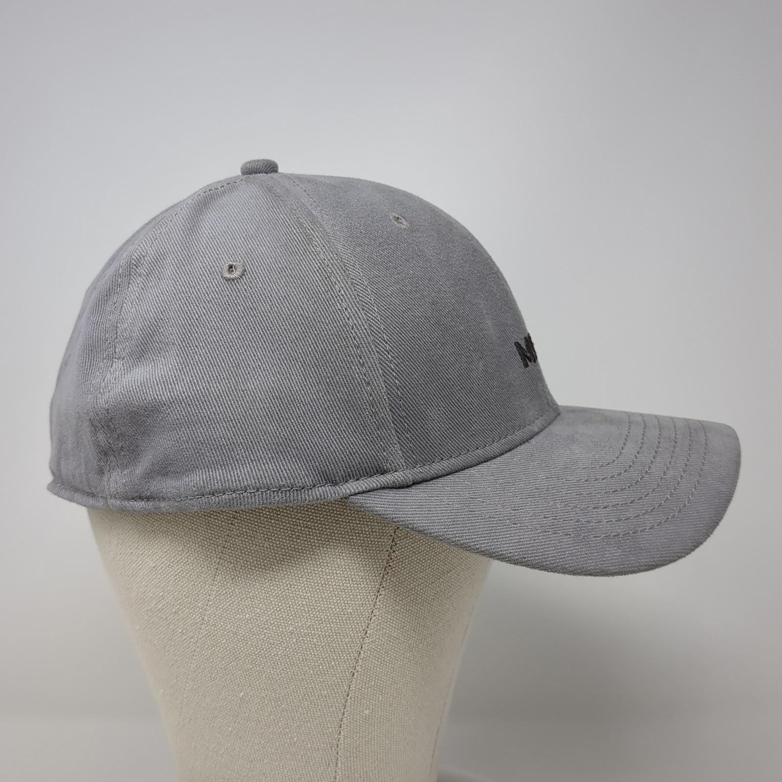 Massanutten Fitted Baseball Hat Solid Gray One Si… - image 5