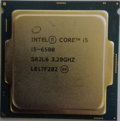 Intel Core i5-6500 Core i5 6th Gen 3.20GHz 4-Core LGA1151 SR2L6 L617F282 CPU