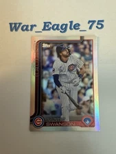 2025 Topps Series 1 - Rainbow Foil - Dansby Swanson #303 - Cubs🦅