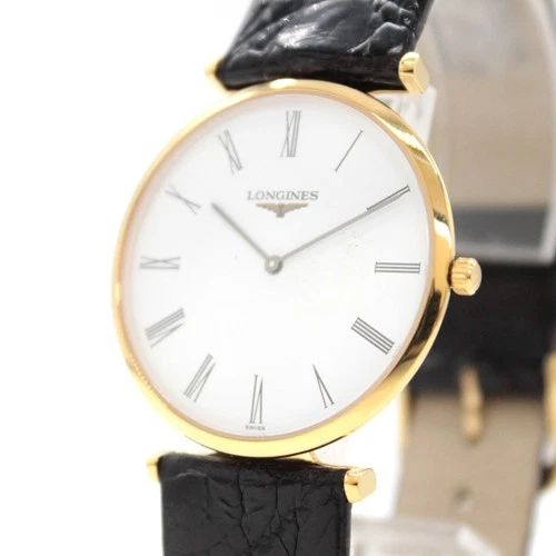 [NEAR MINT w/BOX] LONGINES L4.709.2 Grand Classic Qz Men's Watch From JAPAN Y896