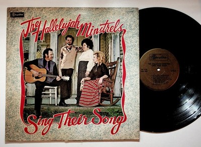 The Hallelujah Minstrels - Sing Their Song LP Record 1970 Skylite Gospel 33 RPM