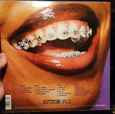 Travis Scott Astroworld Vinyl 2LP 2018 Epic Record 19075888361