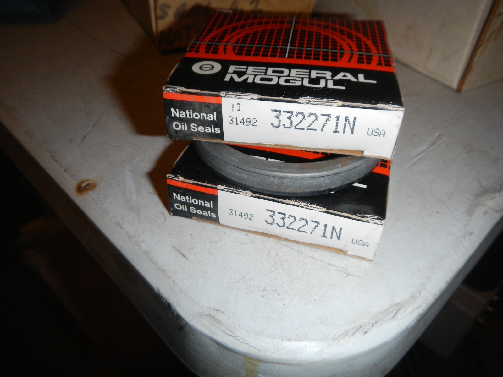 LOT OF 2- 332271N National Oil Seal  Federal Mogul  NOS NEW IN BOX 3945 USA