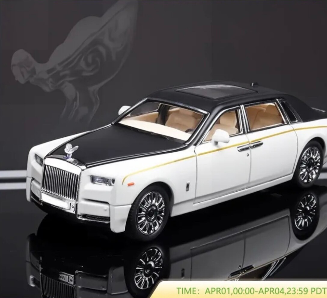 Rolls Royce Phantom miniature 1/24 pour décorer la chambre de votre enfant passionné