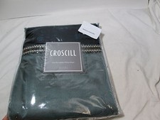 NEW Croscill Euro European Pillow Sham CHAMADE 26x26 Chambray NIP