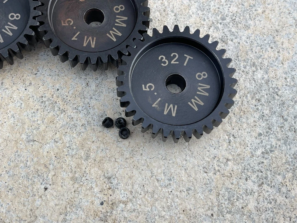 Engranajes de piñón 8 mm Mod 1,5 30 31 32T ¡ENGRANAJES DE VELOCIDAD CLASIFICADOS A 200+ MPH!! Foto 2 de 3