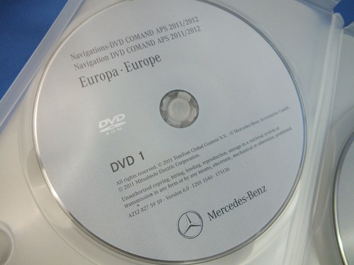 Original Mercedes-Benz Europa Navigation-DVD Command APS 2011/12 A2128275959 - Bild 6 von 9