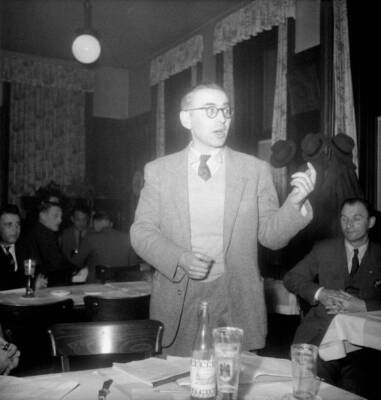 International chemical industry worker s conference Basle 1948 Old Photo 1