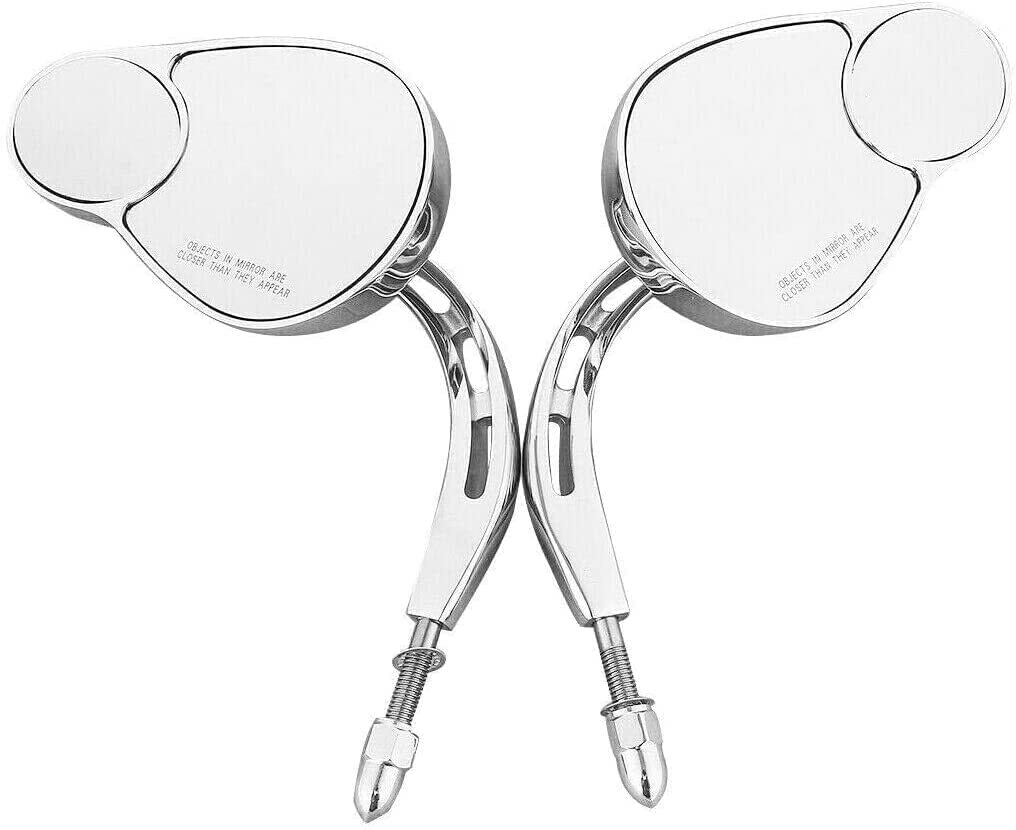 Split Vision Mirrors/Motorcycle Rear view Mirror Fits for Harley 