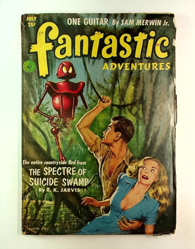 Fantastic Adventures Pulp / Magazine Jul 1952 Vol. 14 #7 VG+ 4.5