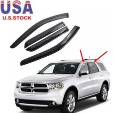 For 2011-2023 Dodge Durango Window Visor Vent Sun Rain Deflector Guard 4PCS Set