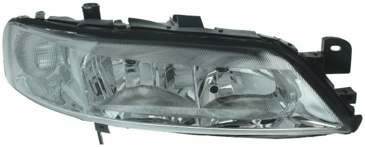 Phare avant droit type Valeo pour Opel Vectra B avec vitre transparente anti-jaunissement 1999