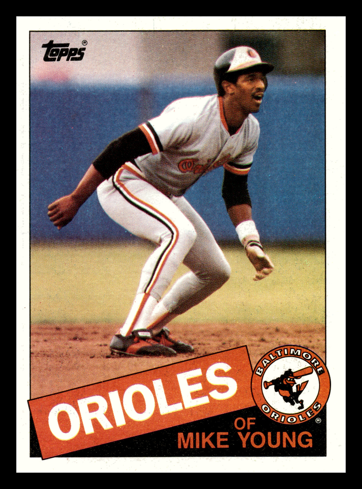 1985 Topps Mike Young  Baltimore Orioles #173 EX-MINT