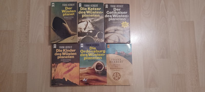 Der Wüstenplanet 1-6 von Frank Herbert Ordensburg Gottkaiser Kinder