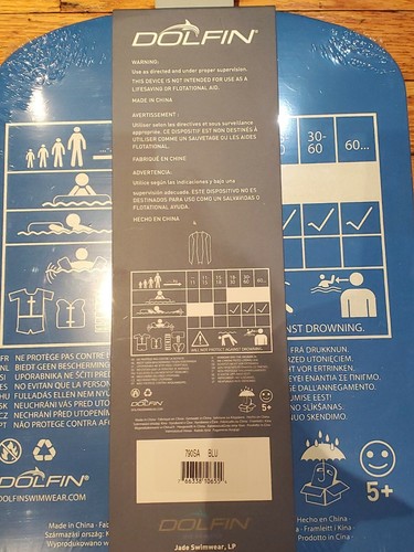 Impara a nuotare Essentials Dolfin JR Kickboard & 1 pacchetto cuffia da nuoto in silicone - Foto 5 di 9