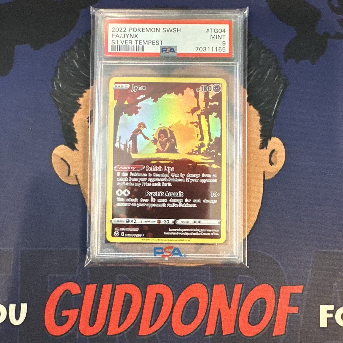 PSA 9 MINT 2022 Pokemon Silver Tempest JYNX TG04 Full Art Ultra