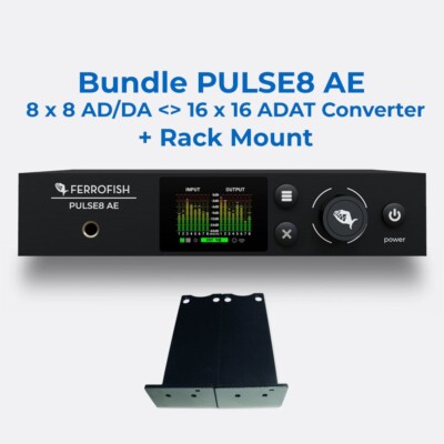 Ferrofish Pulse8 AE + Rack Mount Kit1