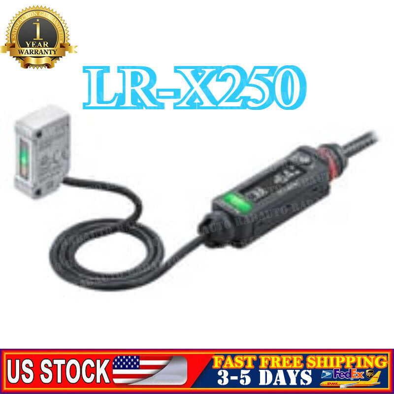 KEYENCE LR-X250 Laser Sensor LRX250 Brand New In Box From KEYENCE LR-X250 Laser Sensor LRX250 Brand New In Box From
