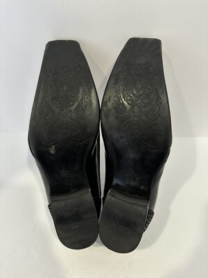 David Eden Clovis Black Ostrich Leather Shoes Square Elongated Toe Mens Size 43 David Eden | Shoes | David Eden Clovis Black Ostrich Leather  main image 4