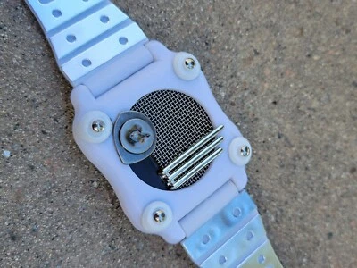 White Movie Communicator Power Bracelet Prop for Ranger Cosplay Starlight Studio